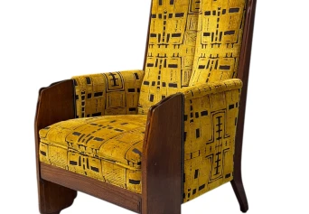 Art Deco Amsterdamse School Lounge Chair by Cornelis van der Sluys, 1918